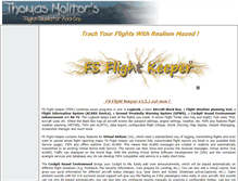 Tablet Screenshot of flightkeeper.net